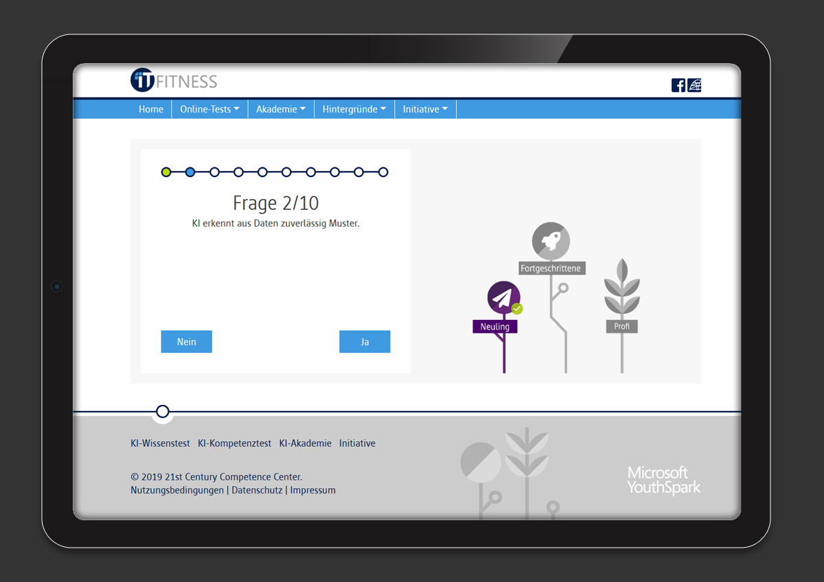 KI Wissenstest